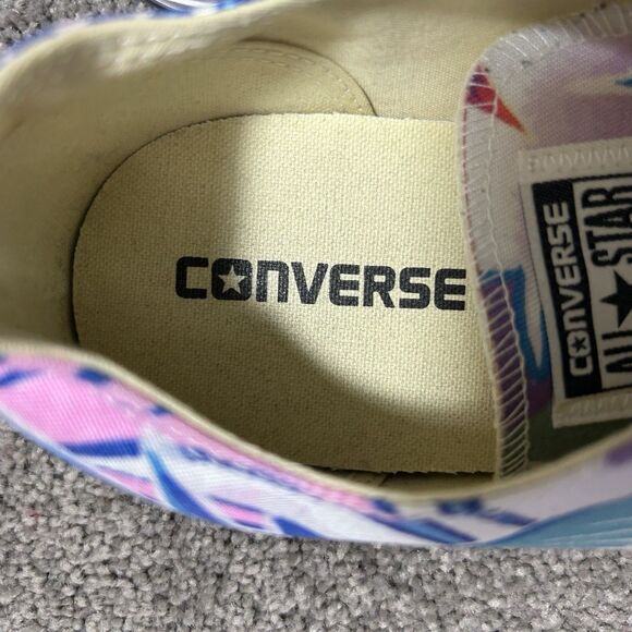 Converse Chuck Taylor All Star 155396F Tropical Print Floral Mens Size 10 Shoes - Picture 12 of 13